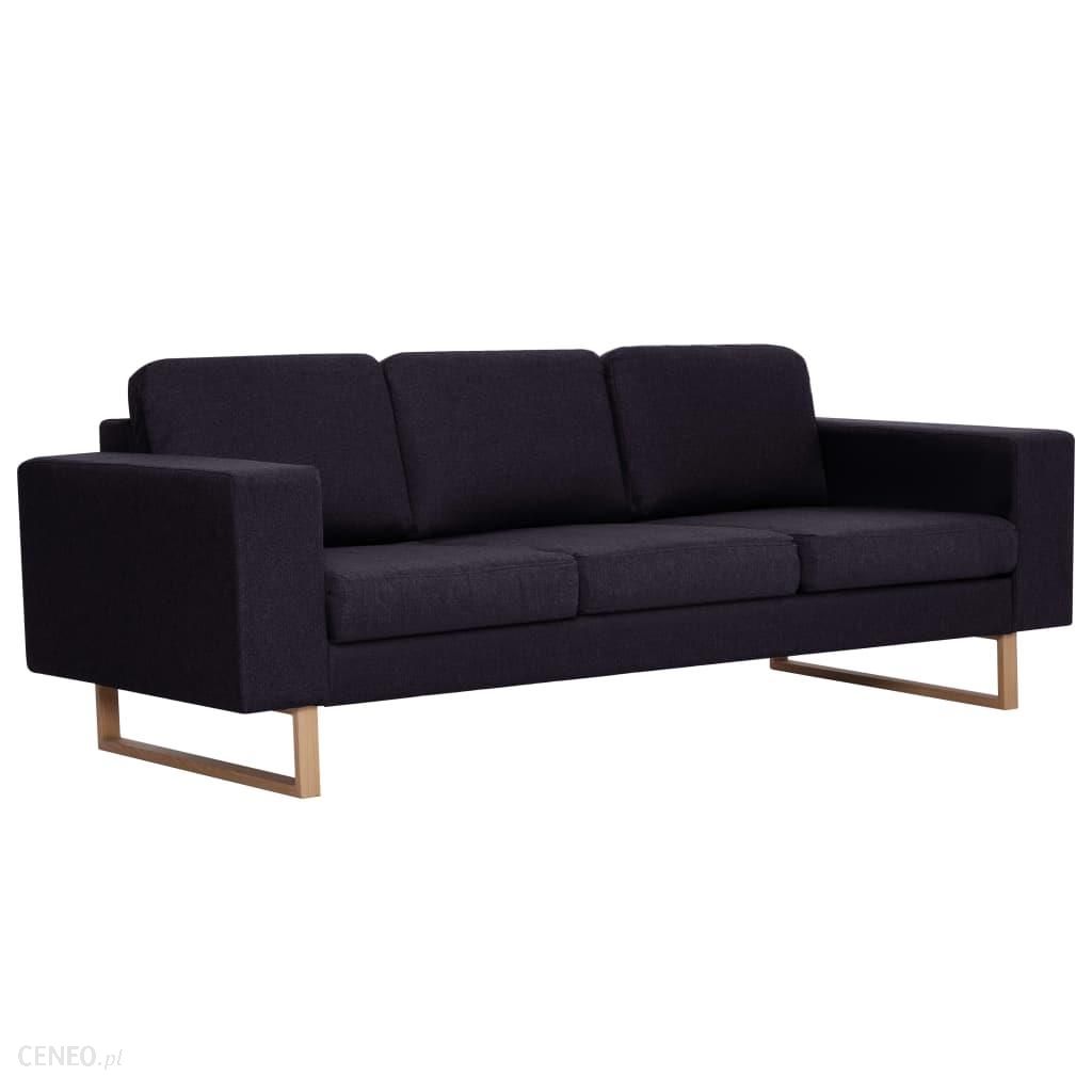 3-osobowa sofa tapicerowana tkaniną