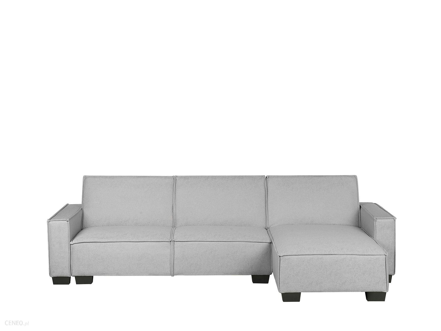 Sofa narożna lewostronna z funkcją spania jasnosza