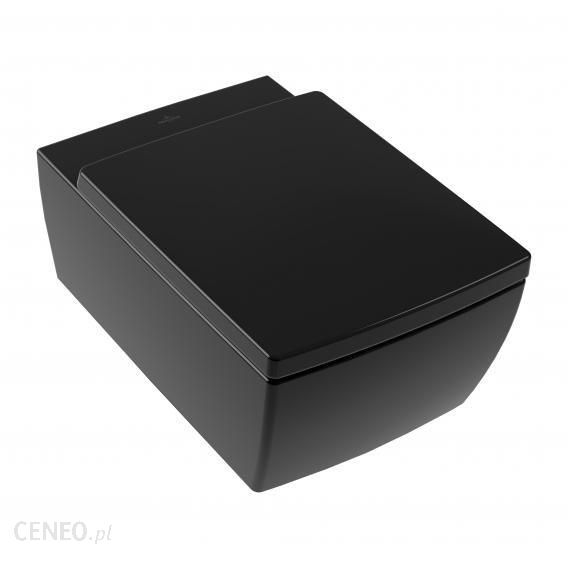 Villeroy&Boch Memento 2.0 Directflush Glossy Black Ceramicplus Czarny 4633R0S0