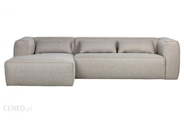 Woood Lewa sofa z poduszkami BEAN jasnoszary